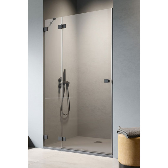 Душевая дверь Radaway Essenza Pro Black DWJ 110 см 10099110-54-01L, черный/прозрачное - фото 