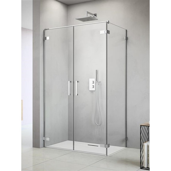 Душевое ограждение Radaway Arta DWD+S 100х75 см L (стекло 8 мм), хром/прозрачное - фото 