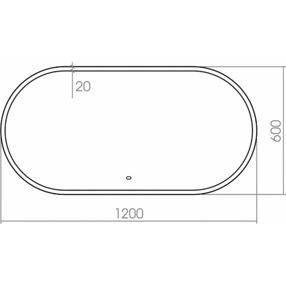 Зеркало Azario Виола 120 см - фото 4