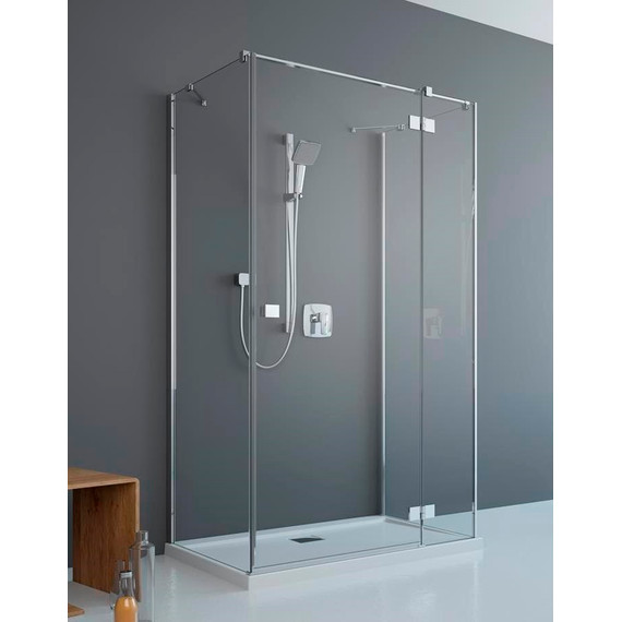 Душевое ограждение Radaway Essenza New KDJ+S 100х75 см R, хром/прозрачное - фото 