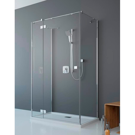 Душевое ограждение Radaway Essenza New KDJ+S 100х75 см L, хром/прозрачное - фото 