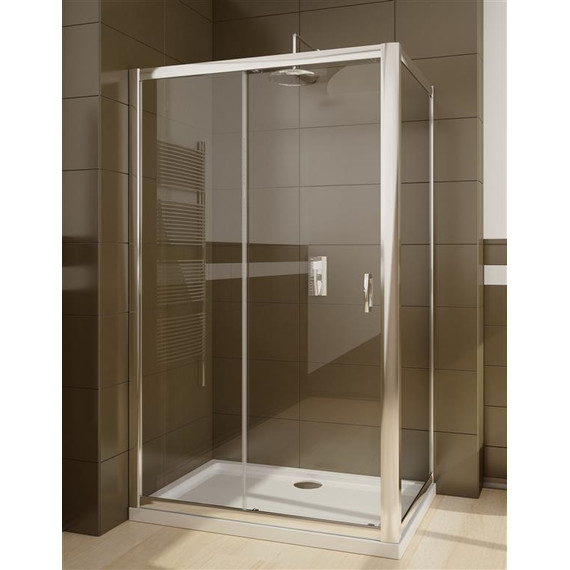 Душевое ограждение Radaway Premium Plus DWJ+S 110х80 см, хром/прозрачное - фото 
