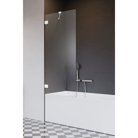Шторка для ванны Radaway Essenza Pro White PNJ II 50 см 10101050-04-01, белый/прозрачное - фото 