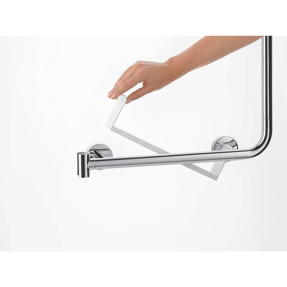 Душевой гарнитур Hansgrohe Raindance Select S 120 3jet 26326400, белый/хром - фото 2