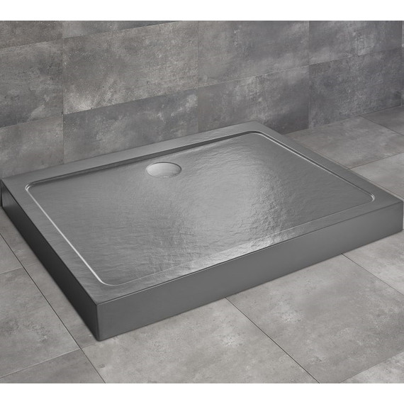 Поддон акриловый Radaway Doros D Compact Stone Anthracite 90х80 см SDRD9080-05-64S, антрацит - фото 