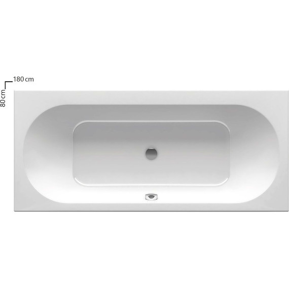 Ванна Ravak City Slim 180х80 см C921300000 - фото 