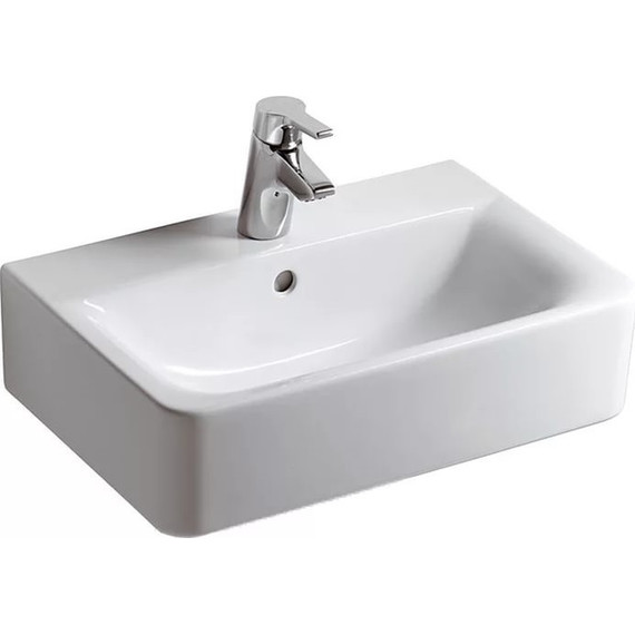 Раковина подвесная Ideal Standard Connect Cube 55 см E784401 - фото 