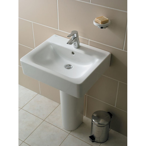 Раковина подвесная Ideal Standard Connect Cube 55 см E784401 - фото 6