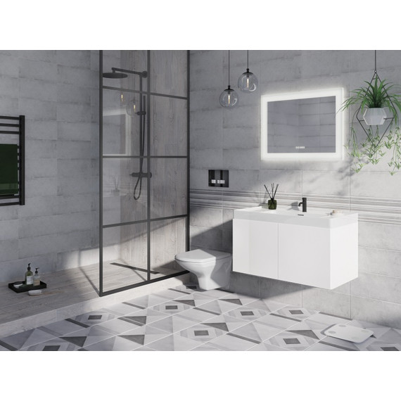 Тумба подвесная с раковиной Cersanit Colour 80 см SZ-COL-CM/COL/80 - фото 4