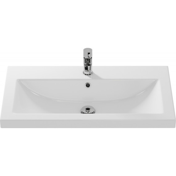 Тумба подвесная с раковиной Cersanit Louna 80 см 64071 - фото 12