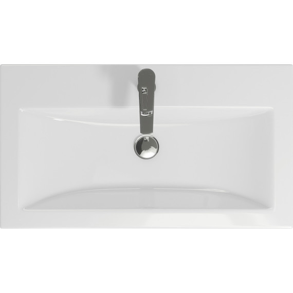 Тумба подвесная с раковиной Cersanit Louna 80 см 64071 - фото 13