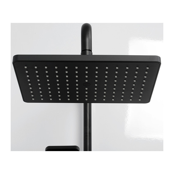 Душевая стойка с термостатом WasserKraft Thermo A11401, черный - фото 3