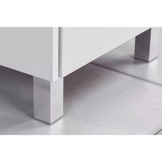 Тумба напольная с раковиной Акватон Бэлла 44 см 1A2215K1BBAZ0, белый/дуб джарра - фото 4