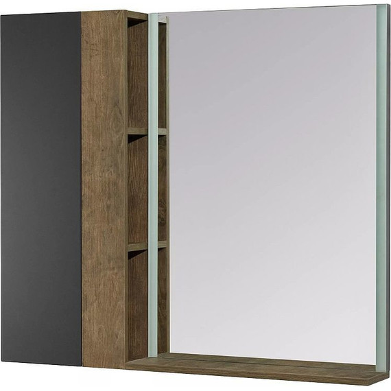 Зеркало Акватон Терра 61 см Led 1A247302TEDY0, дуб кантри - фото 6