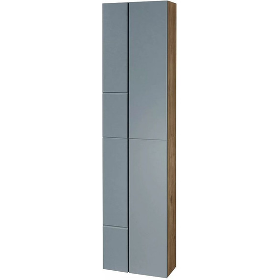 Шкаф подвесной Акватон Мишель 43 см 1A243903MIX30, фьорд/дуб рустикальный - фото 4