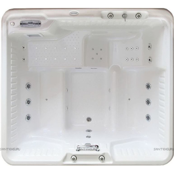 СПА БАССЕЙН Радомир Цезарь 189х174 см, белый - фото 