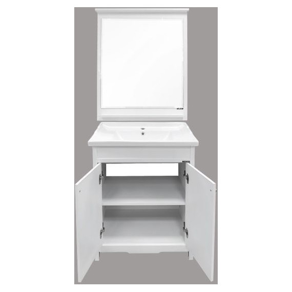 Тумба напольная с раковиной Comforty Тбилиси 70 см, белый - фото 8