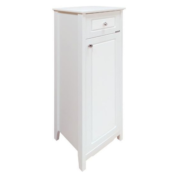 Пенал напольный Comforty Тбилиси 40 см, белый - фото 6