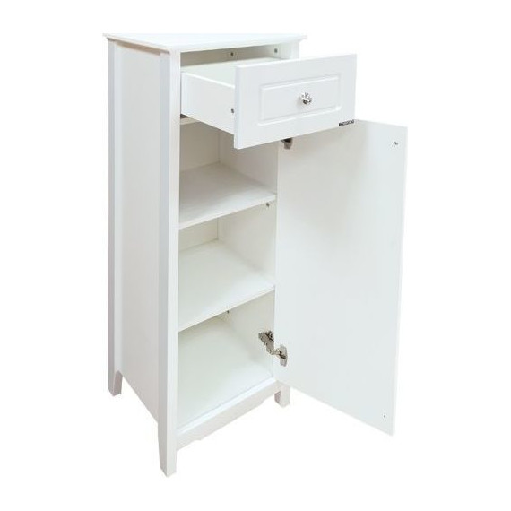 Пенал напольный Comforty Тбилиси 40 см, белый - фото 7