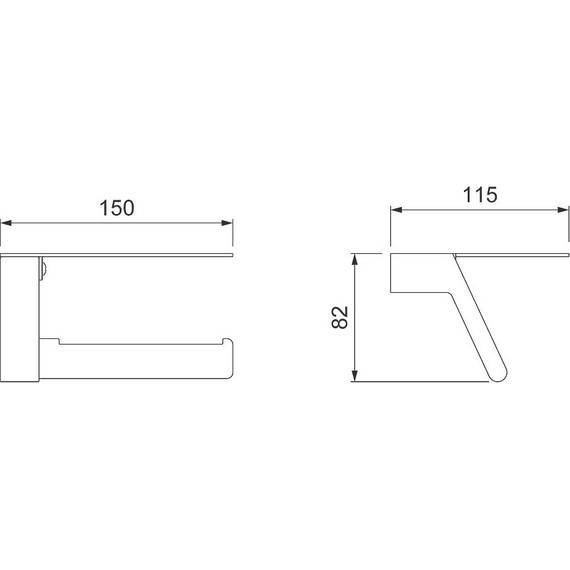 Держатель для туалетной бумаги Timo Selene 10043/00 - фото 3