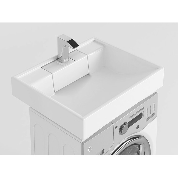 Раковина над стиральной машиной Акватон Рейн 60 см 1A72103KRW010 - фото 3