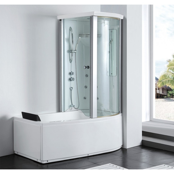 Ванна гидромассажная с душевой кабиной Gemy G8040 C 170x85 см R - фото 2