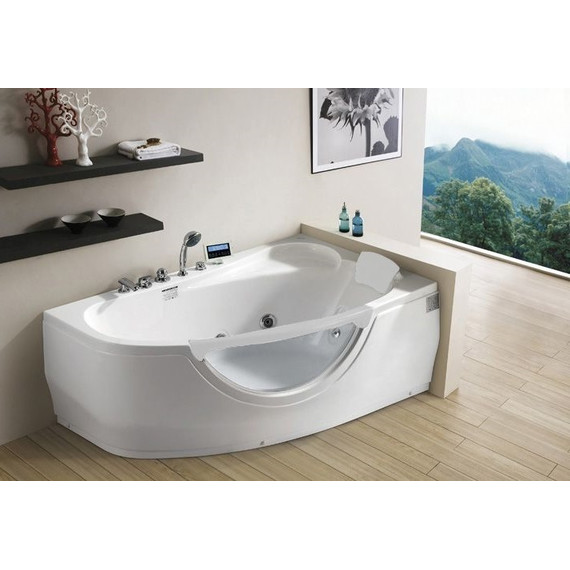 Ванна гидромассажная Gemy G9046 K 161x96 см R - фото 2