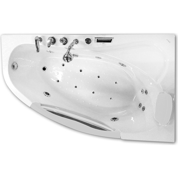 Ванна гидромассажная Gemy G9046 K 161x96 см R - фото 4
