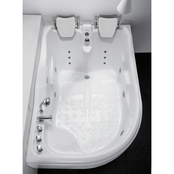 Ванна гидромассажная Gemy G9083 B 180x121 см R - фото 3
