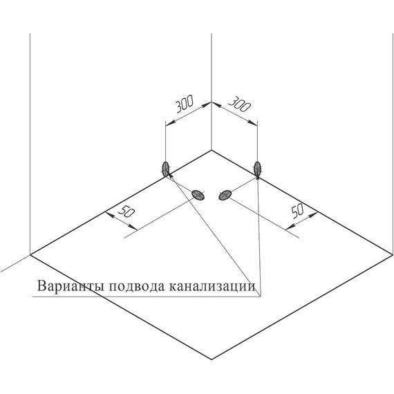 Поддон акриловый Радомир Верчелли 120х80 см L (низкий) - фото 3