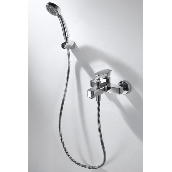 Смеситель для ванны BRAVAT RIFFLE F672106C-B - фото 4