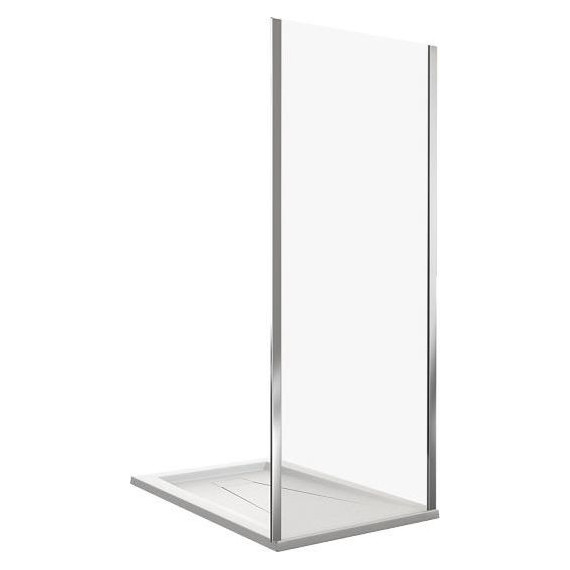 Боковая стенка Bas Neo SP-100-C-CH 100 см хром/прозрачное - фото 