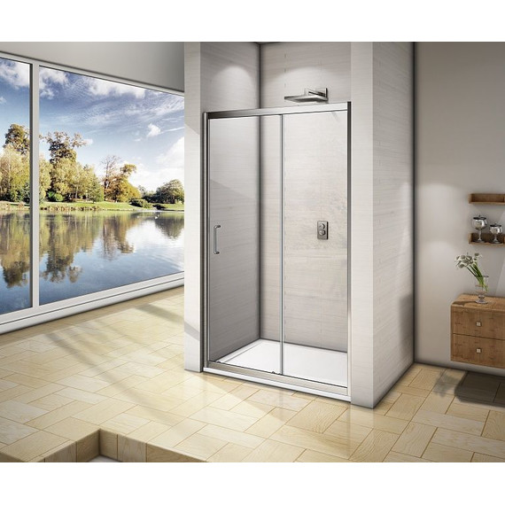 Душевая дверь Bas Neo WTW-120-C-CH 120 см хром/прозрачное - фото 6