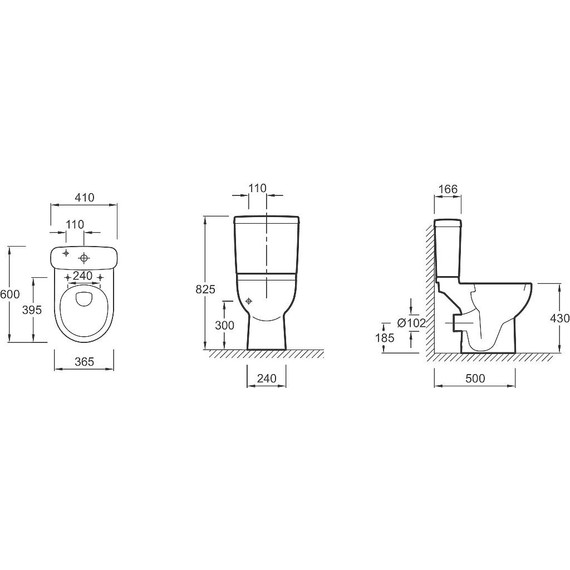 Унитаз-компакт Jacob Delafon Odeon Up 18557K-00 - фото 5