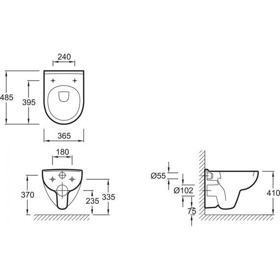 Унитаз подвесной Jacob Delafon Odeon Up E4705-00 - фото 7