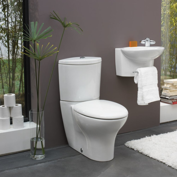 Унитаз-компакт Jacob Delafon Presquile 19077-00 с крышкой микролифт - фото 4