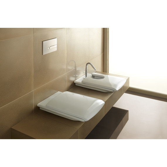 Биде подвесное Jacob Delafon Stillness E1304-00 с крышкой микролифт - фото 4