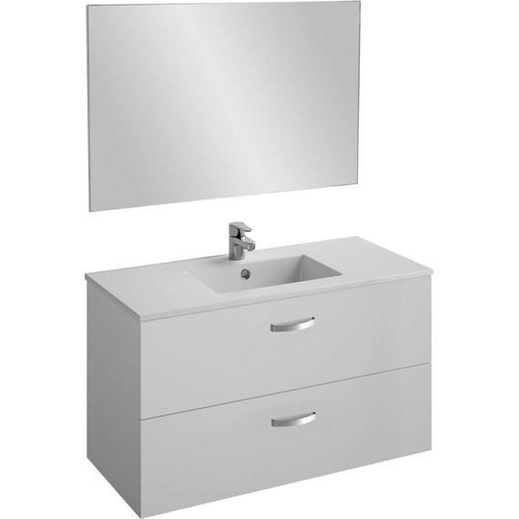 Тумба подвесная с раковиной Jacob Delafon Ola 100 см EB392RU-J5, белый - фото 4