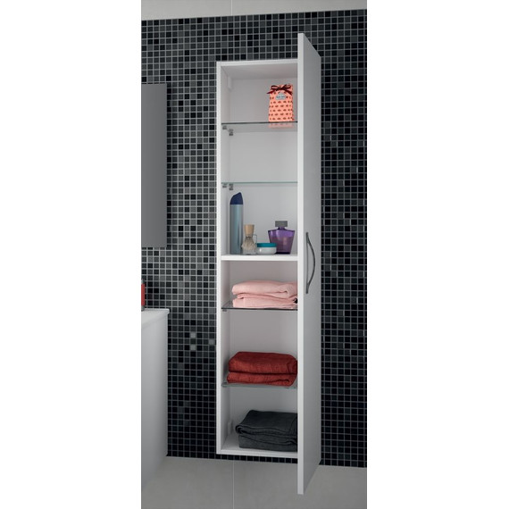 Пенал подвесной Jacob Delafon Ola 35 см EB396-J5, белый - фото 5