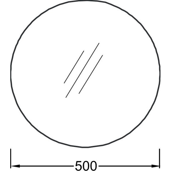 Зеркало Jacob Delafon Odeon Rive Gauche Led 50 см EB1450-NF - фото 4