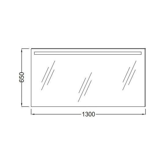 Зеркало Jacob Delafon Parallel Led 130 см EB1419-NF - фото 3