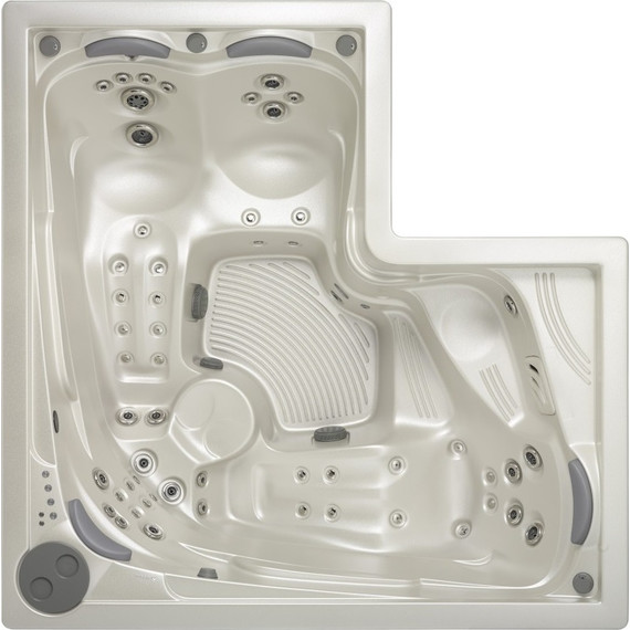 Спа бассейн USSPA Combi Spa 225х225 см, для коммерческого использования - фото 