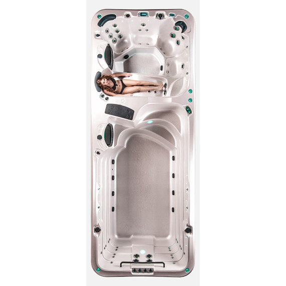 Спа бассейн Vortex Spas Hydrozone 591х230х150 см - фото 11