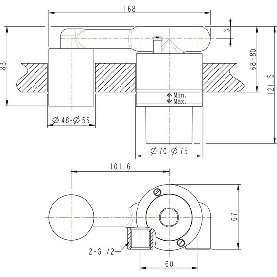 Скрытая часть Bravat D968C-ENG - фото 2