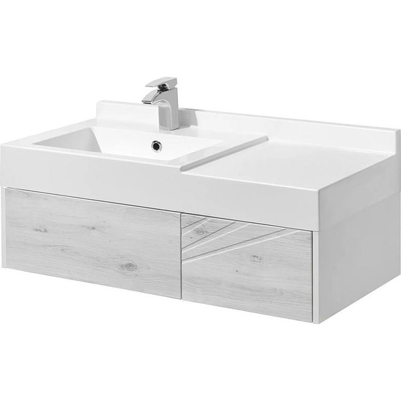 Раковина мебельная Акватон Сакура 100 см 1A71973KSK010 - фото 4