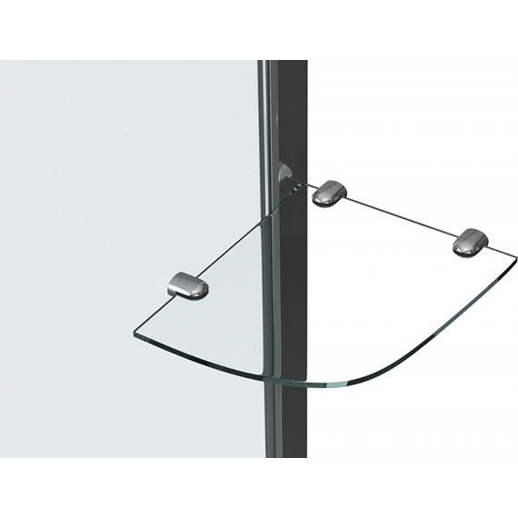 Душевое ограждение Bravat Line 90х90 см BS090.2116A, хром/прозрачное - фото 8