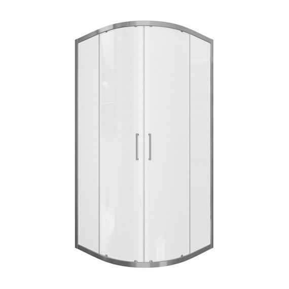 Душевое ограждение Bravat Line 90х90 см BS090.1201A, хром/прозрачное - фото 