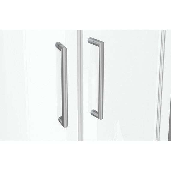 Душевое ограждение Bravat Line 90х90 см BS090.1201A, хром/прозрачное - фото 3