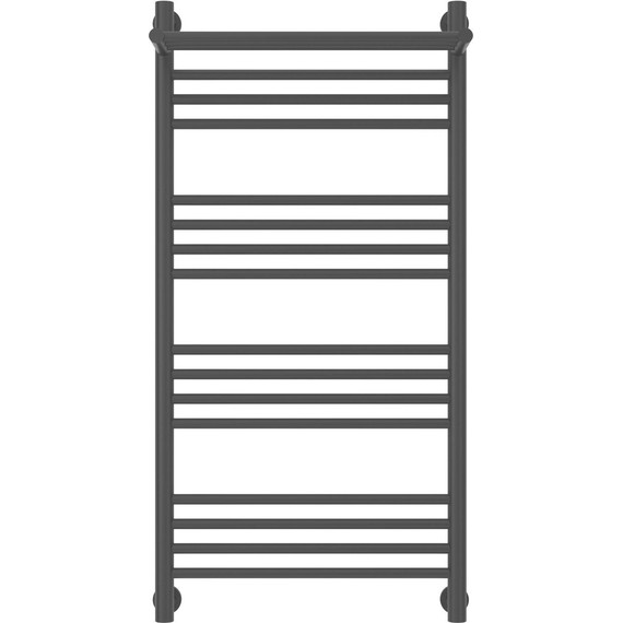 Полотенцесушитель водяной Сунержа Богема с полкой+ П16 1000х500 мм 31-0223-1050, чёрный матовый - фото 2