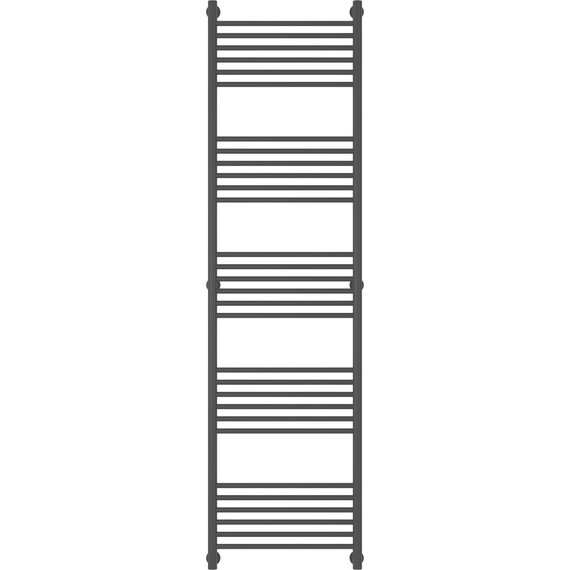 Полотенцесушитель водяной Сунержа Богема+ П30 1900x500 мм 31-0220-1950, чёрный матовый - фото 2